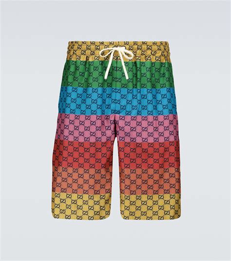 gucci color shorts.